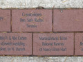 A close-up view of the bricks in Section 2.